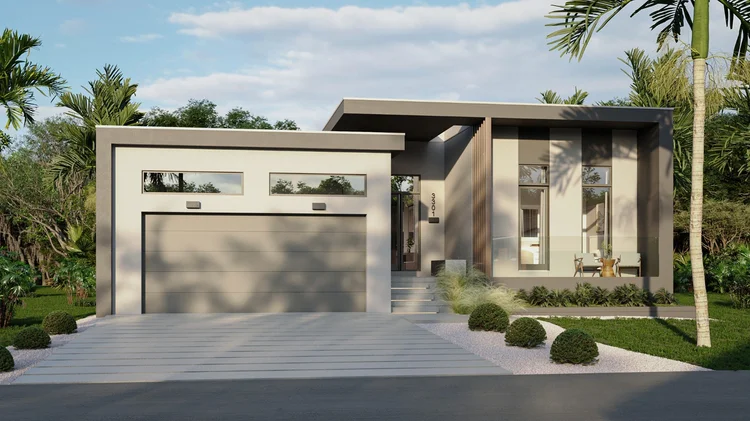 Bayshore spec house, Lunar Street, Naples, Florida