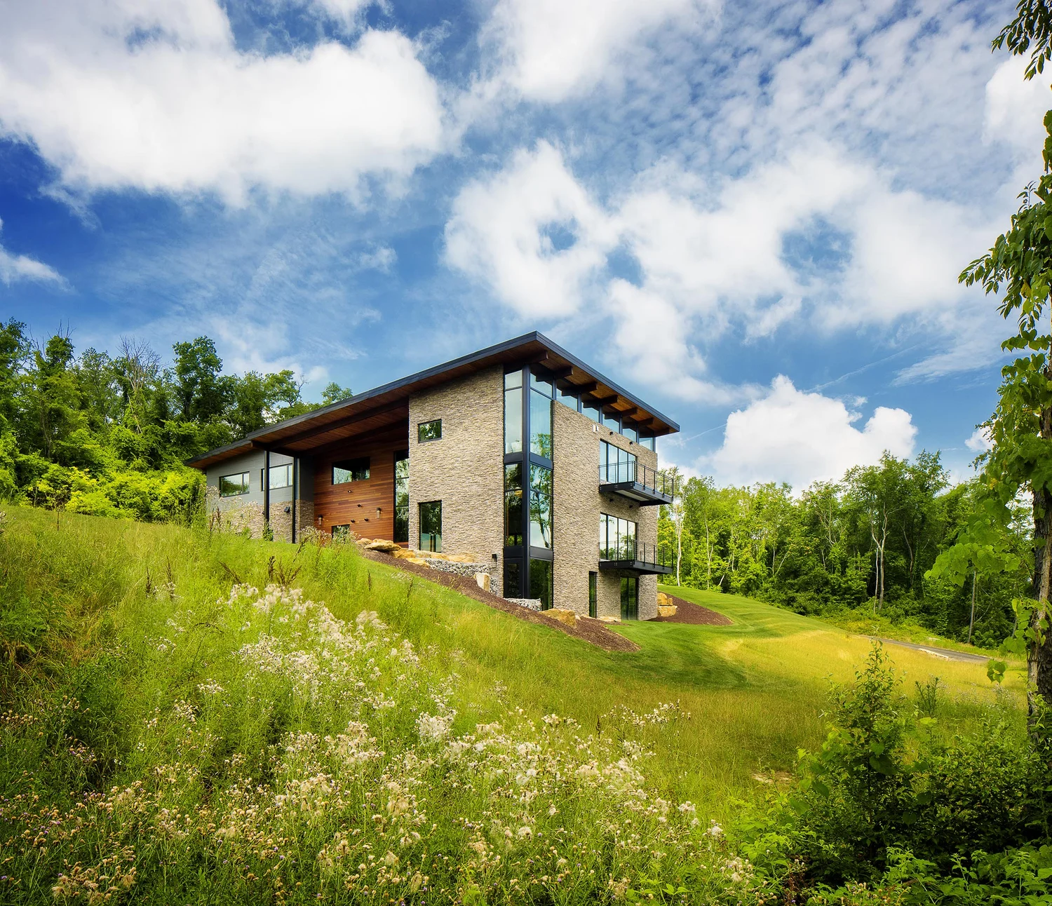Church Hill Residence, Church Hill Road, Venetia, Pennsylvania