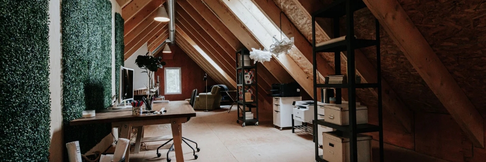 Attic office