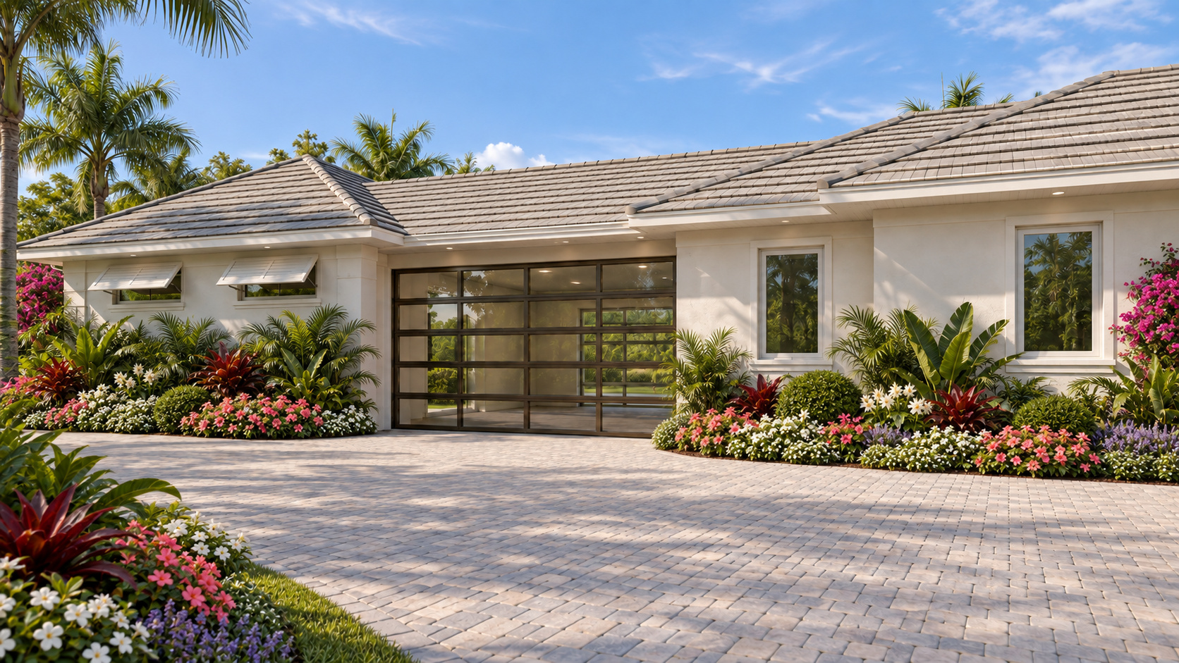 Home addition rendering, Caribbean Street, Naples, Florida