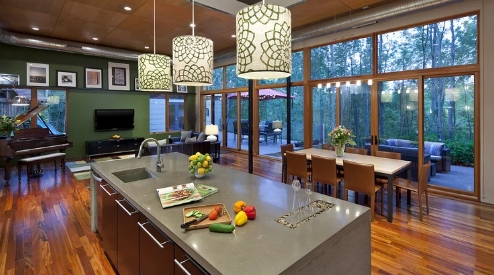 Kitchen and dining
